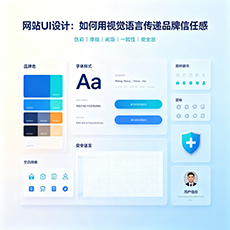 博尔塔拉建站-网站UI设计：如何用视觉语言传递品牌信任感