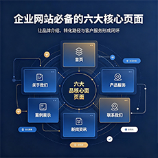 博尔塔拉建站-企业网站必备的六大核心页面